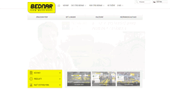 Desktop Screenshot of bednar-machinery.com